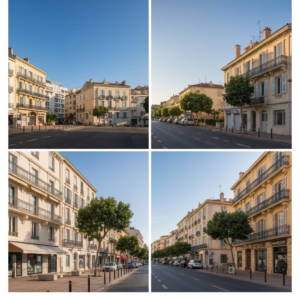 Vue imprenable sur la mer depuis un appartement à Antibes