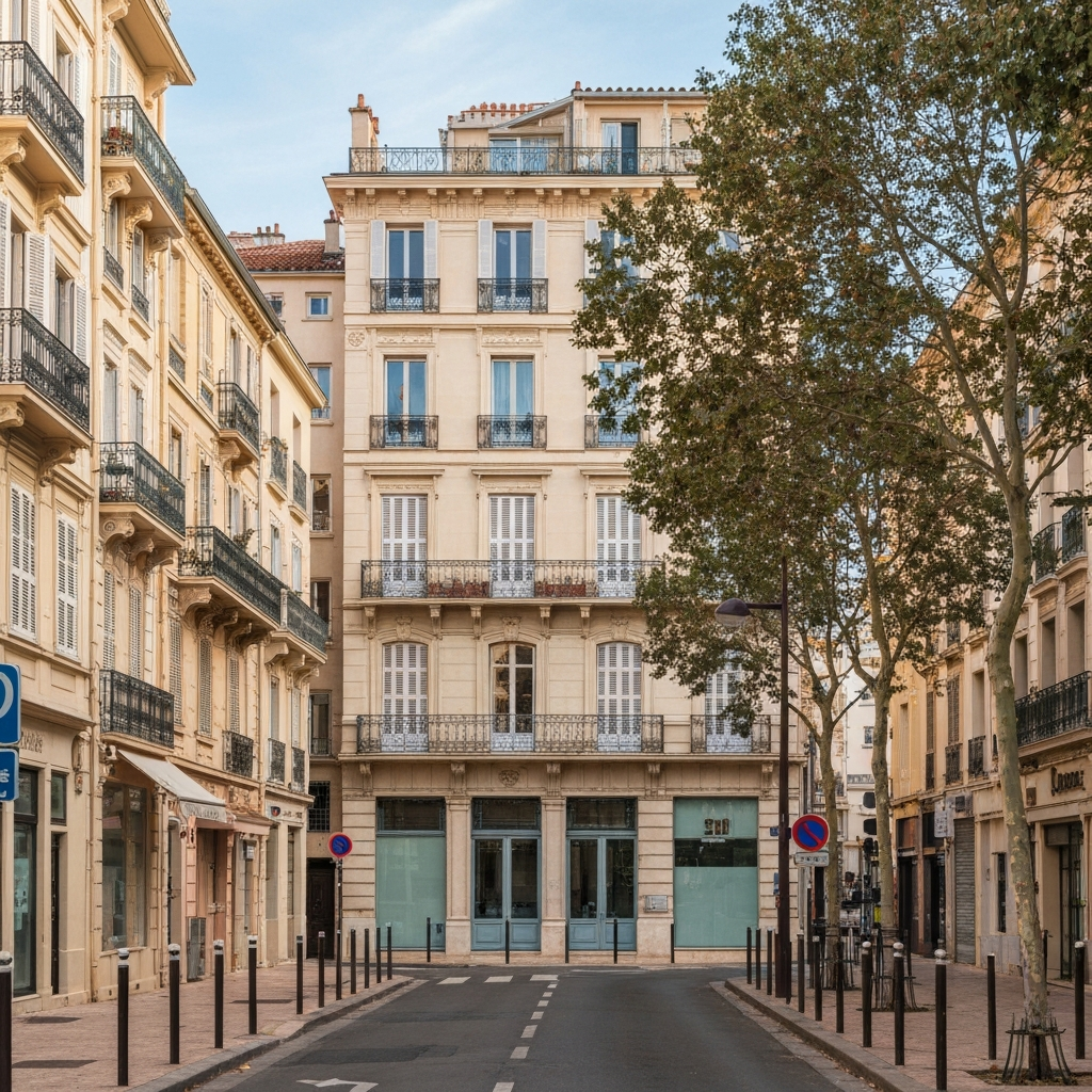 Vue panoramique d'un appartement à Antibes avec une estimation de sa valeur